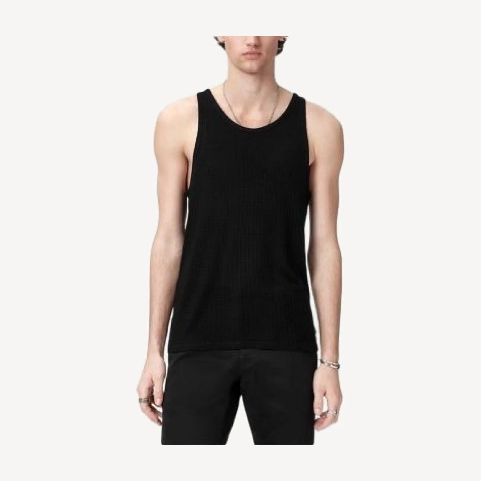 John Varvatos Marcy Textured Tank
