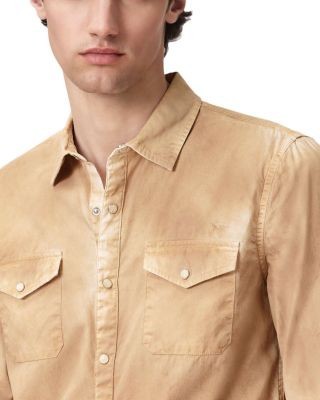 John Varvatos Marshal Western Snap Front Shirt