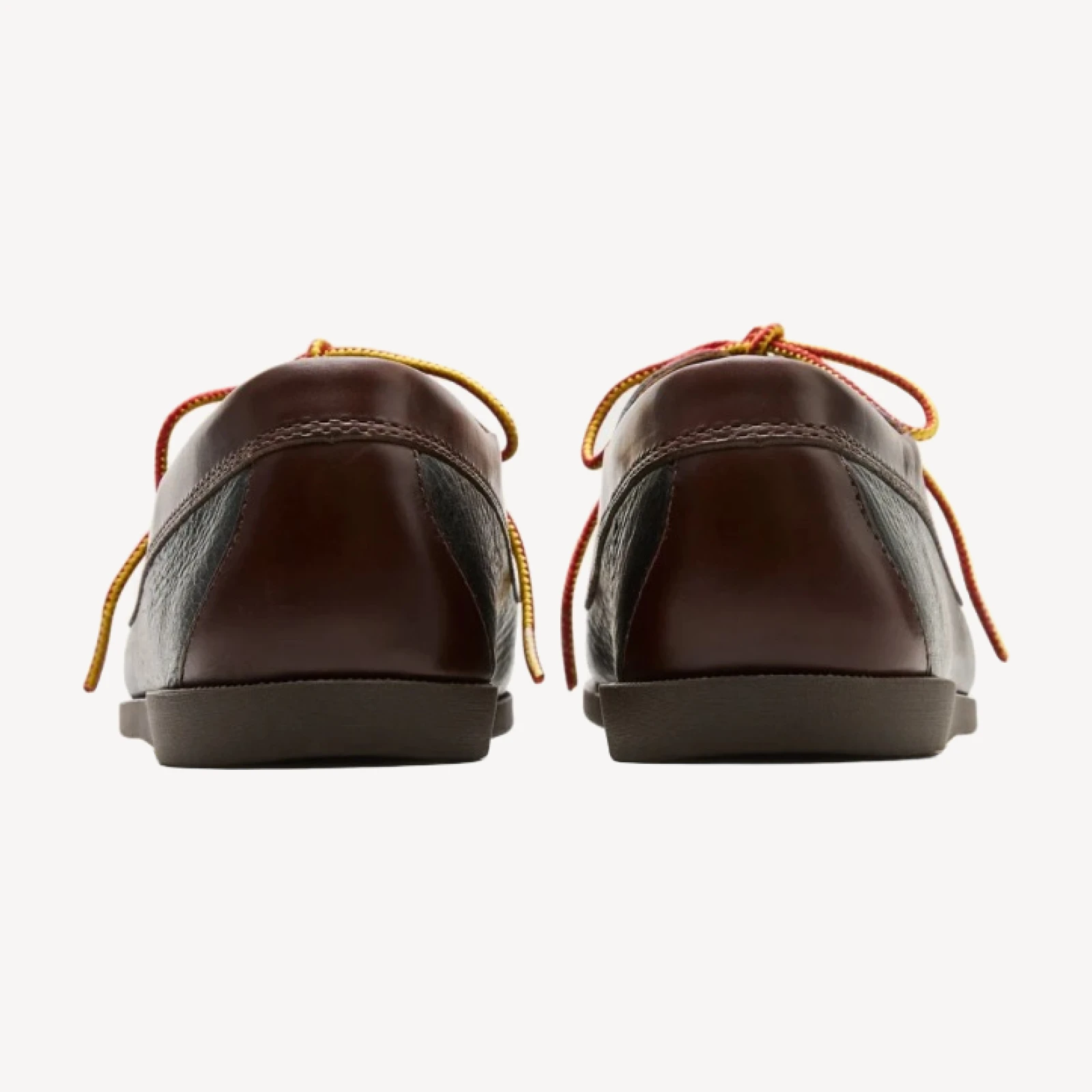Four-eye lake shoes in leather