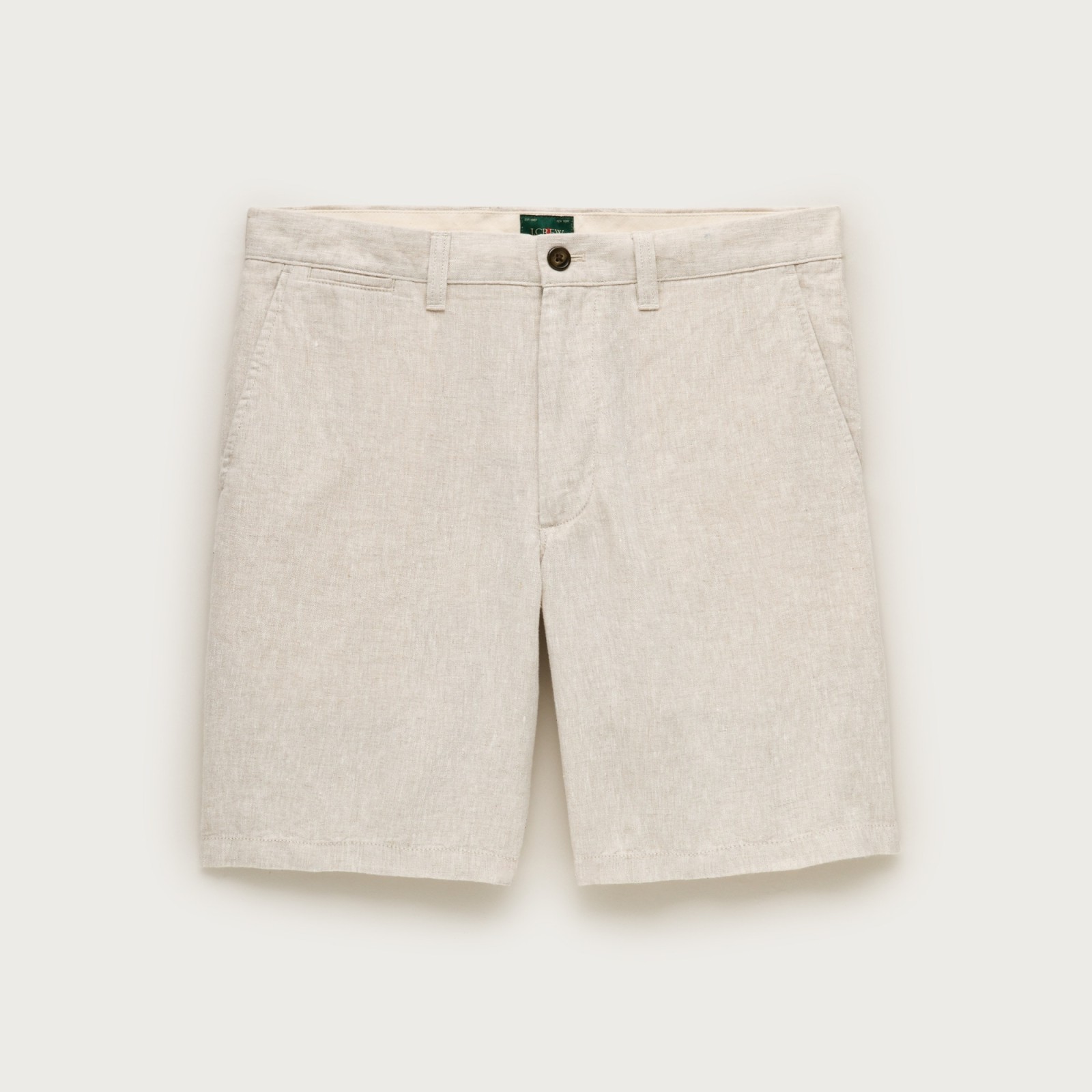 9" linen short