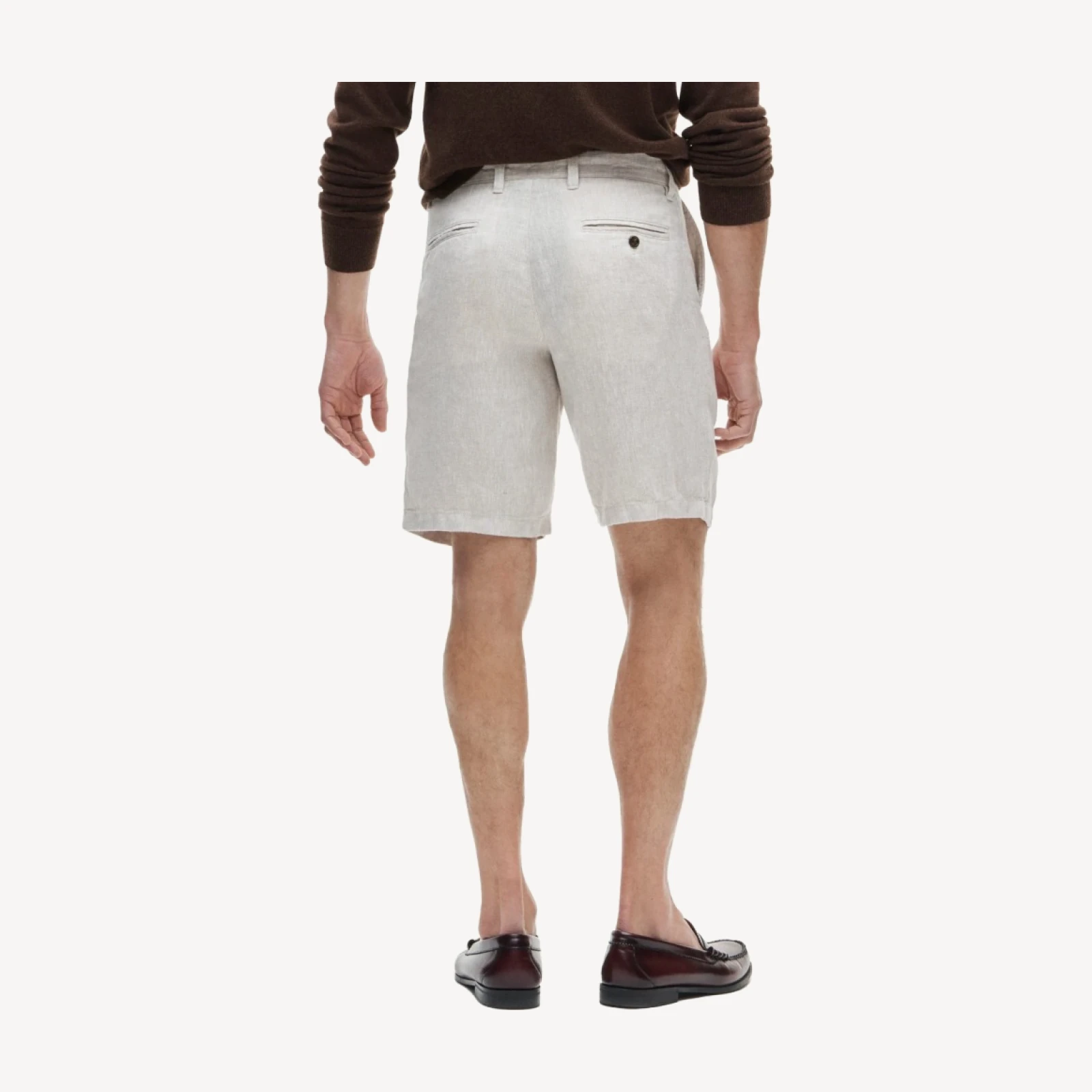 9" linen short