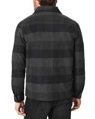 John Varvatos Grafton Flannel Check Shirt Jacket