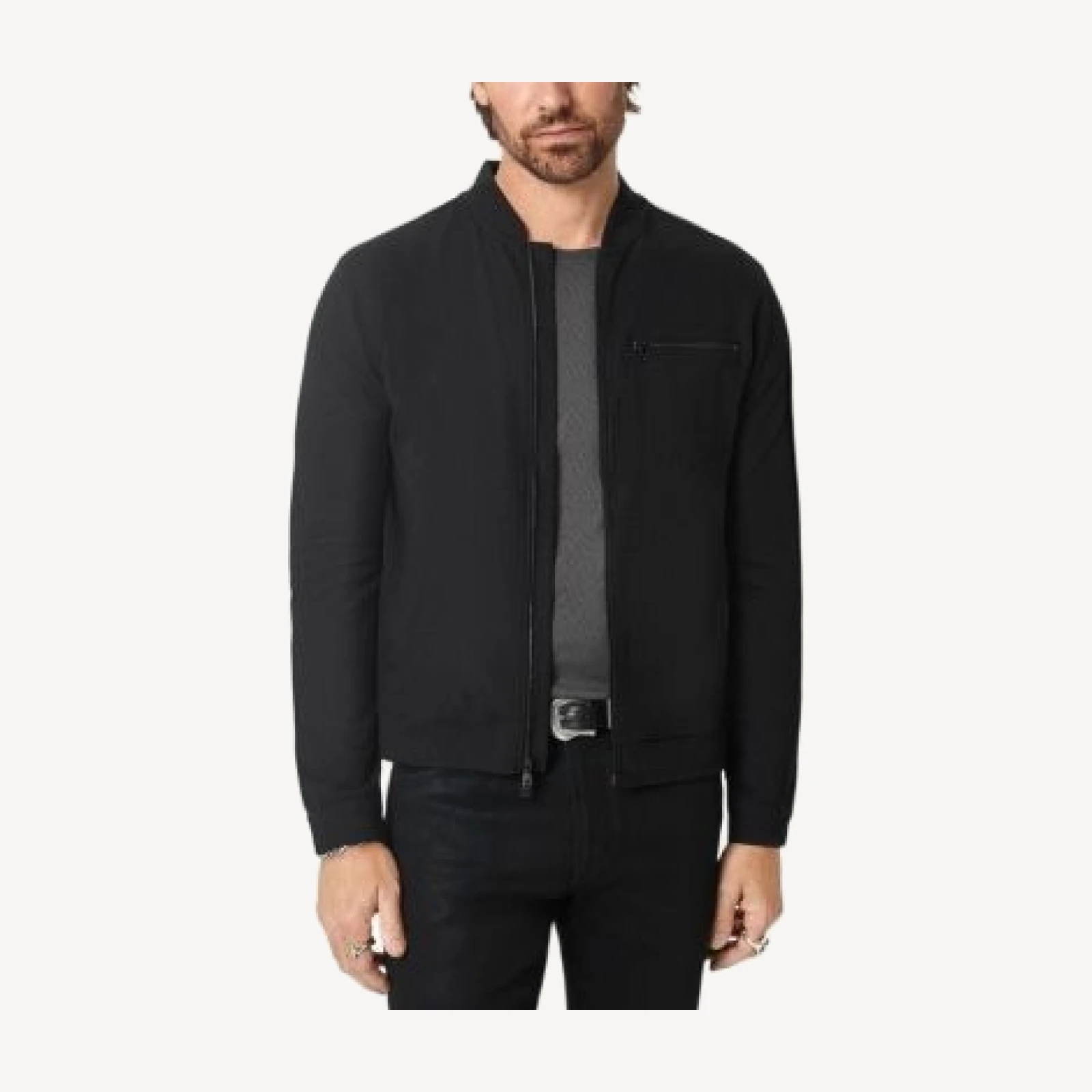 John Varvatos Kendall Baseball Jacket