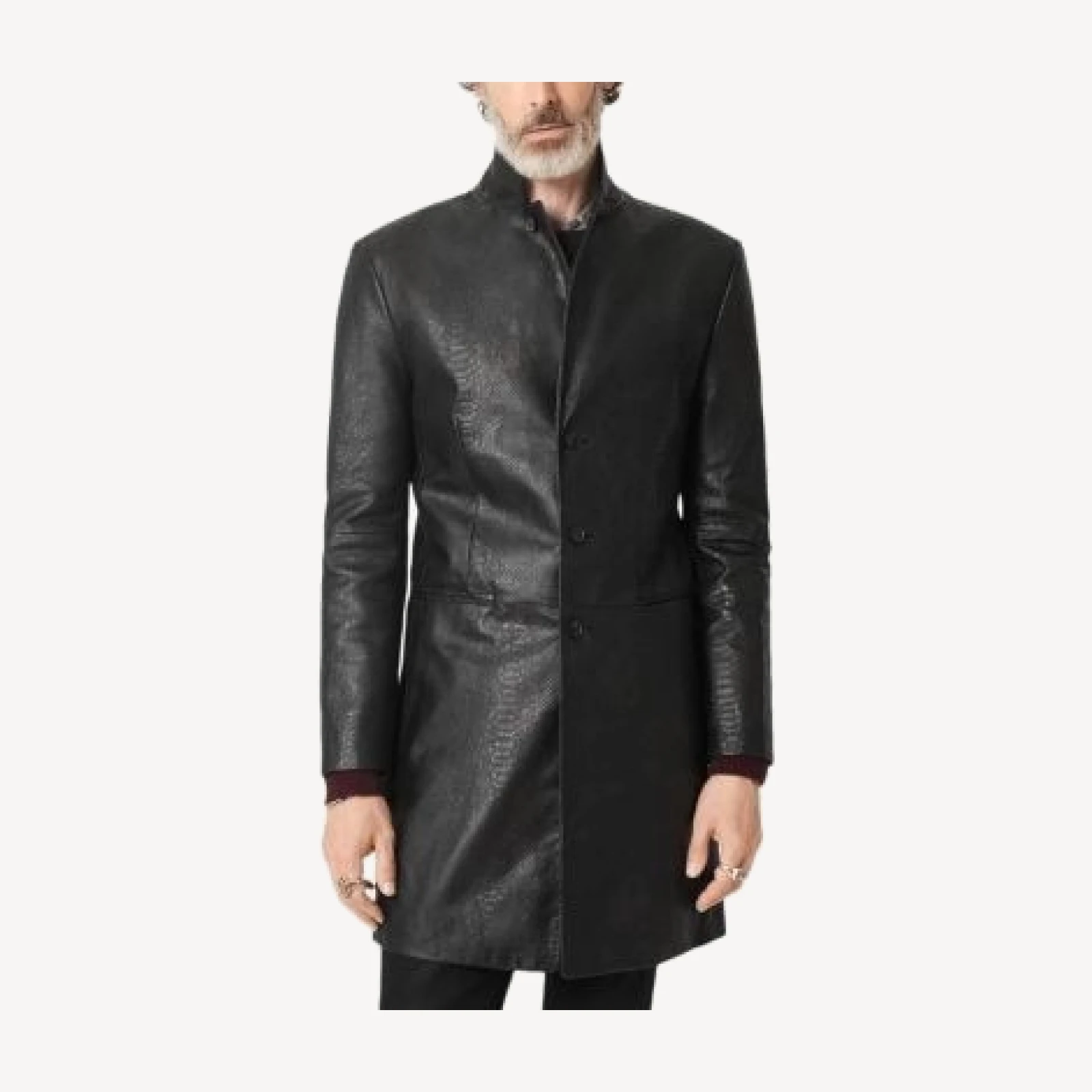 John Varvato Maida Leather Jacket