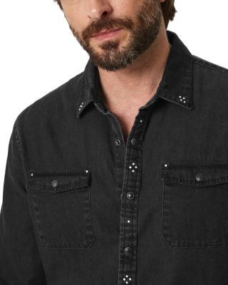 John Varvatos Marshall Cotton Western Shirt