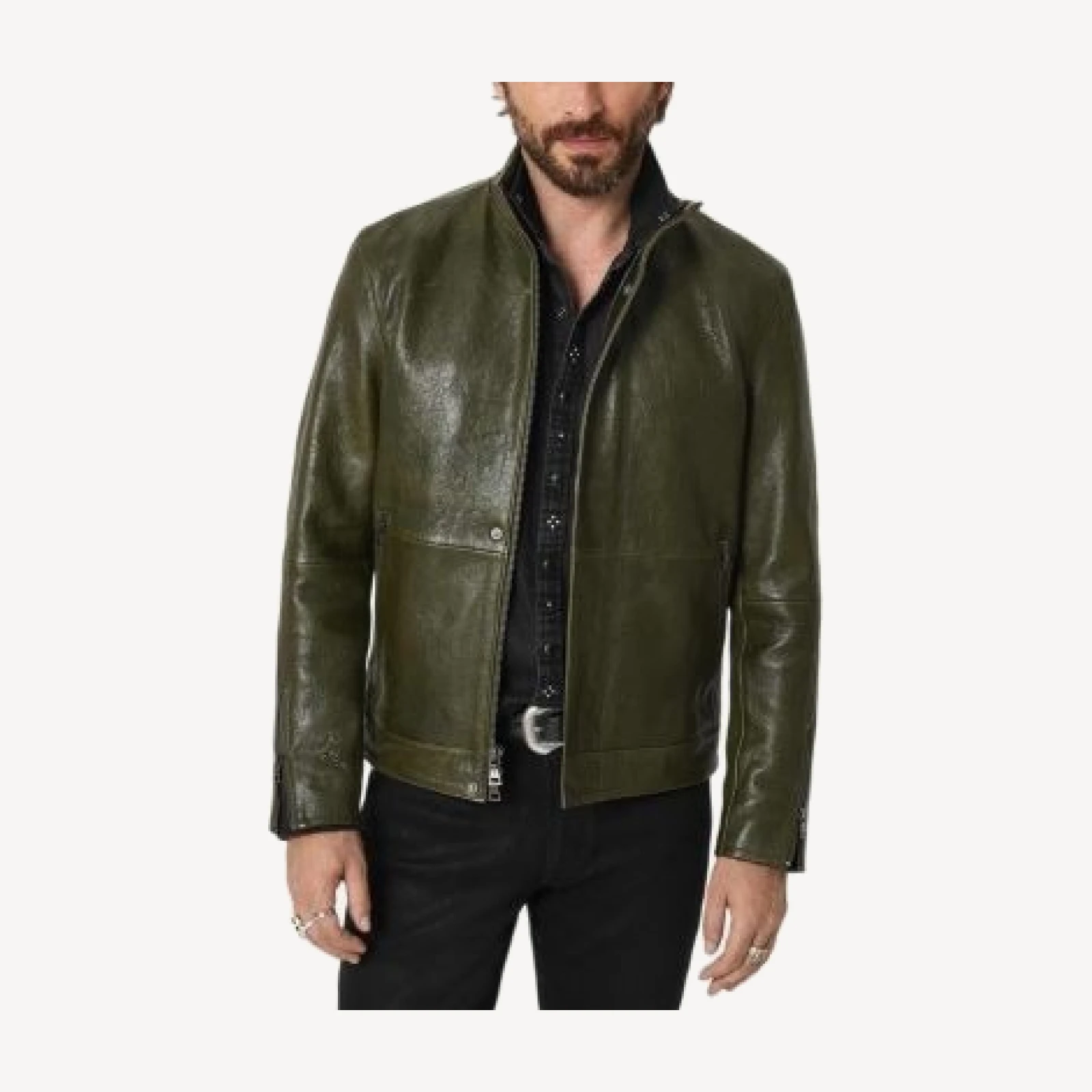 John Varvatos Maverick Sheepskin Jacket