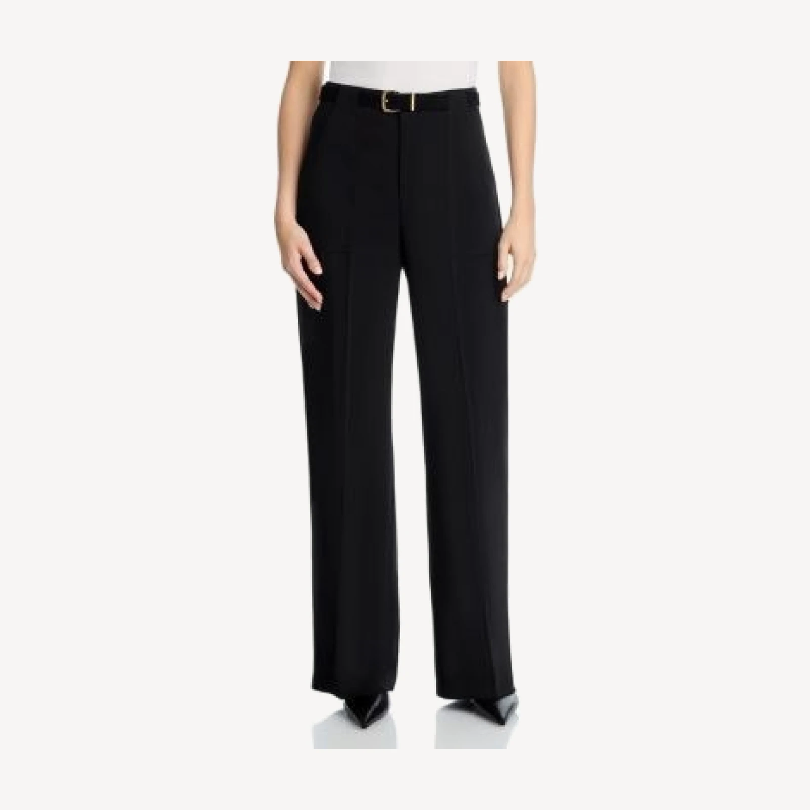 Aqua Wide Leg Trousers - Exclusive