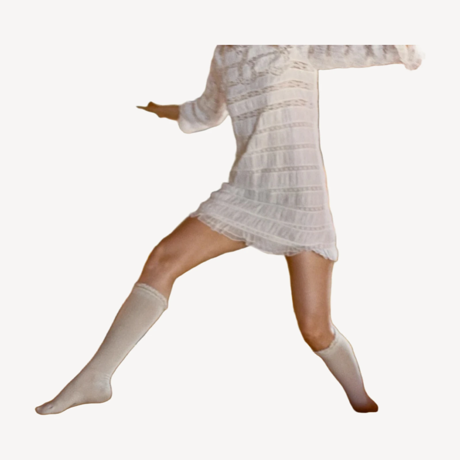 COLLÉGIEN POINTELLE KNEE HIGH SOCK -- DOUX AGNEAUX