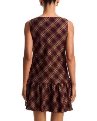 Aqua Drop Waist Sleeveless Mini Dress - Exclusive