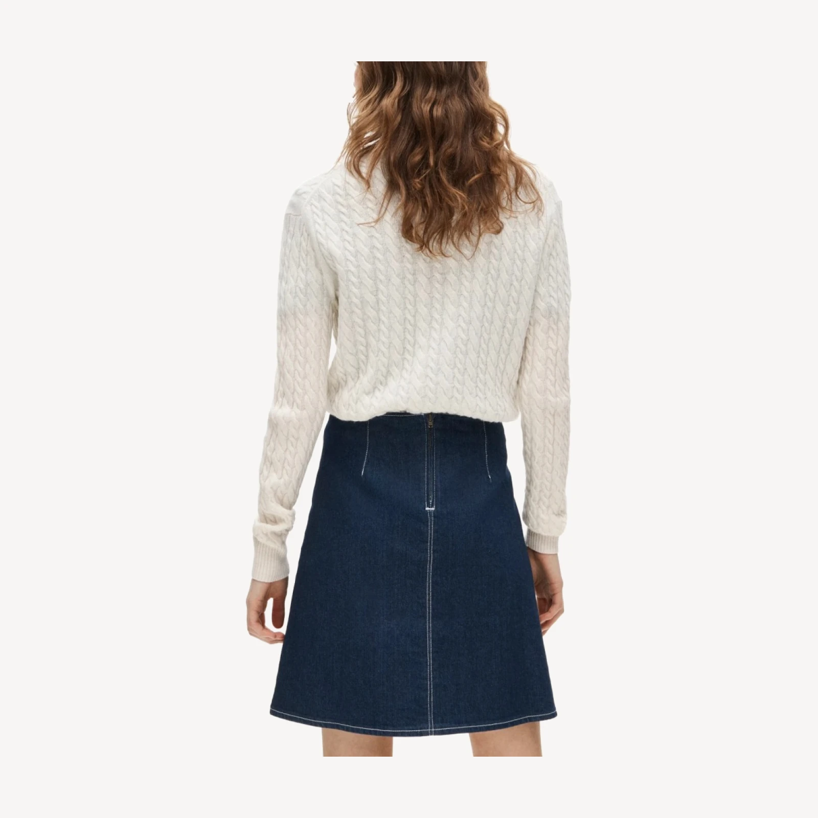 Fairfax skirt in denim