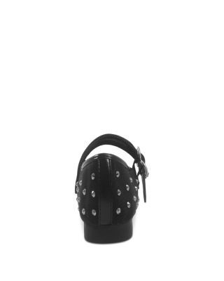Sam Edelman Girls' Maeve Studded Mesh Mary Janes Toddler, Little Kid, Big Kid