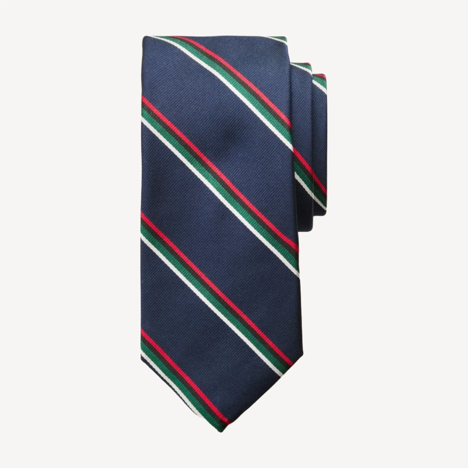 English silk striped tie