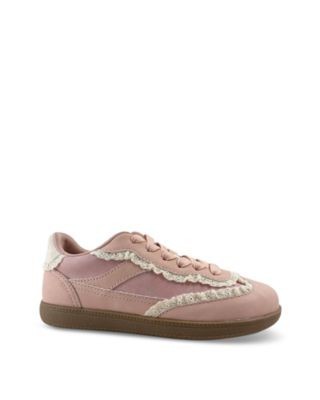 Sam Edelman Girls' Tenny Kallen Ruffled Trim Sneakers Toddler, Little Kid, Big Kid