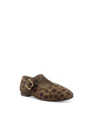 Sam Edelman Girls' Maeve Michaela Leopard Print Flats Toddler