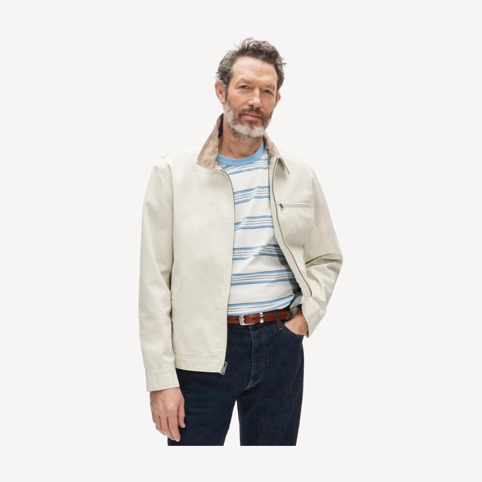 Wallace & Barnes lightweight canvas work jacket