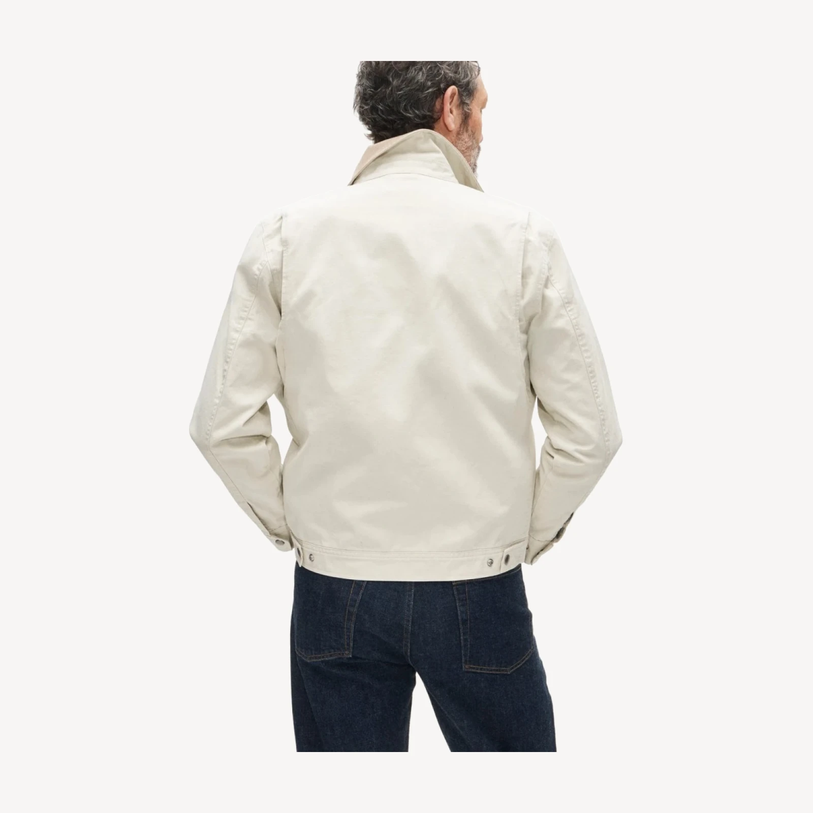 Wallace & Barnes lightweight canvas work jacket