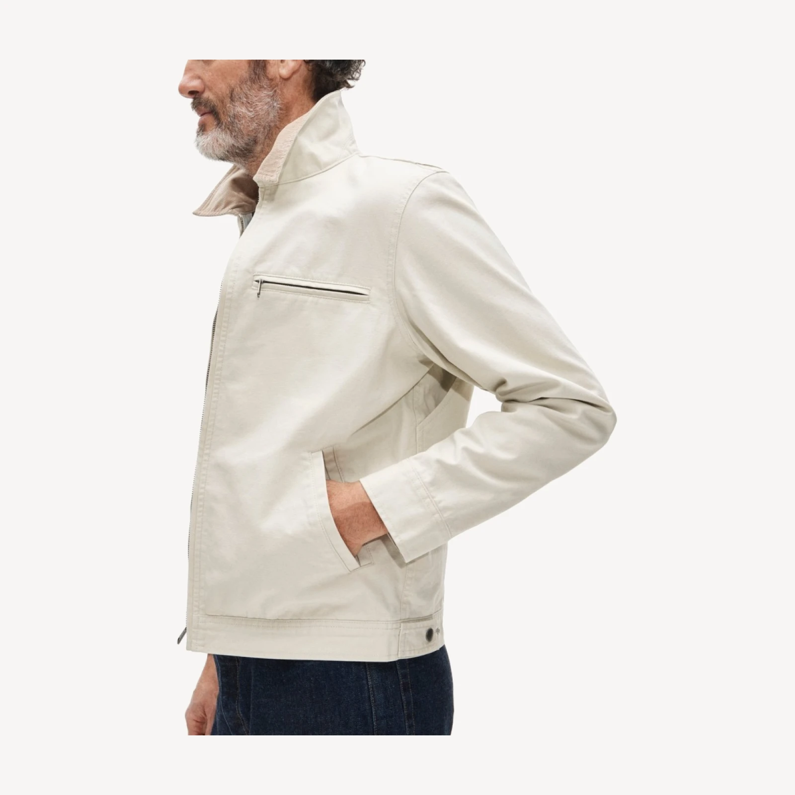 Wallace & Barnes lightweight canvas work jacket