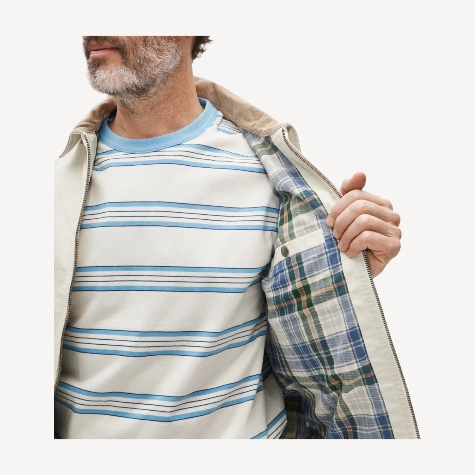 Wallace & Barnes lightweight canvas work jacket