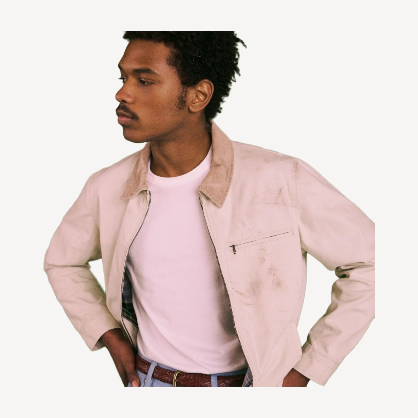 Wallace & Barnes lightweight canvas work jacket