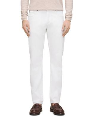 DL1961 Russell Slim Straight Fit Jeans in Whiteout White