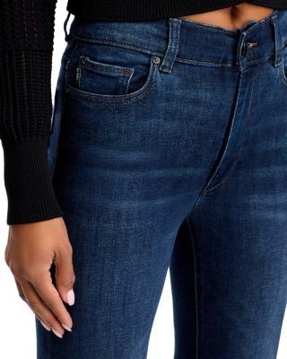 DL1961 Bridget Bootcut High Rise Instasculpt Jeans in Dark Indigo