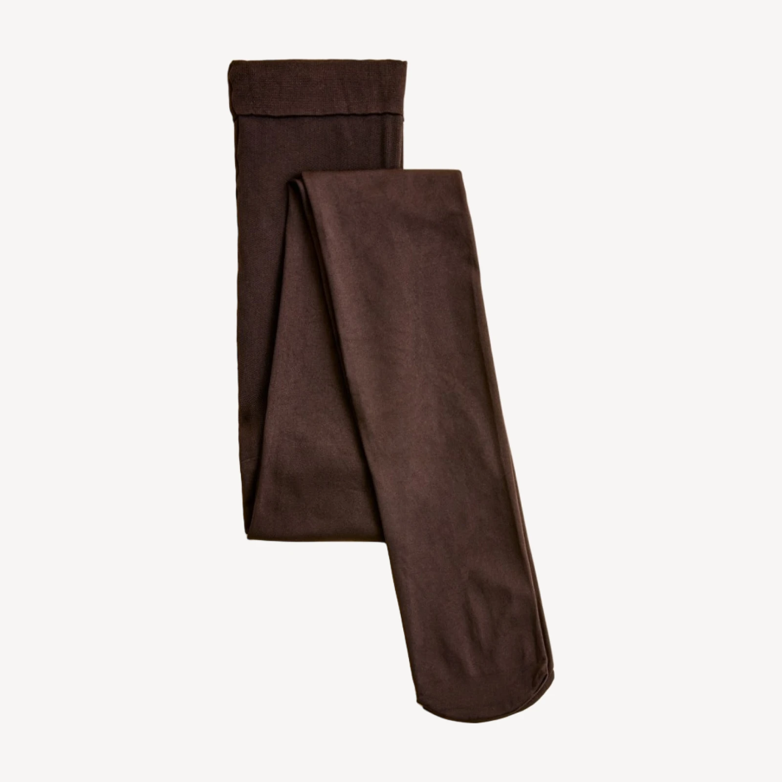Control-top opaque tights