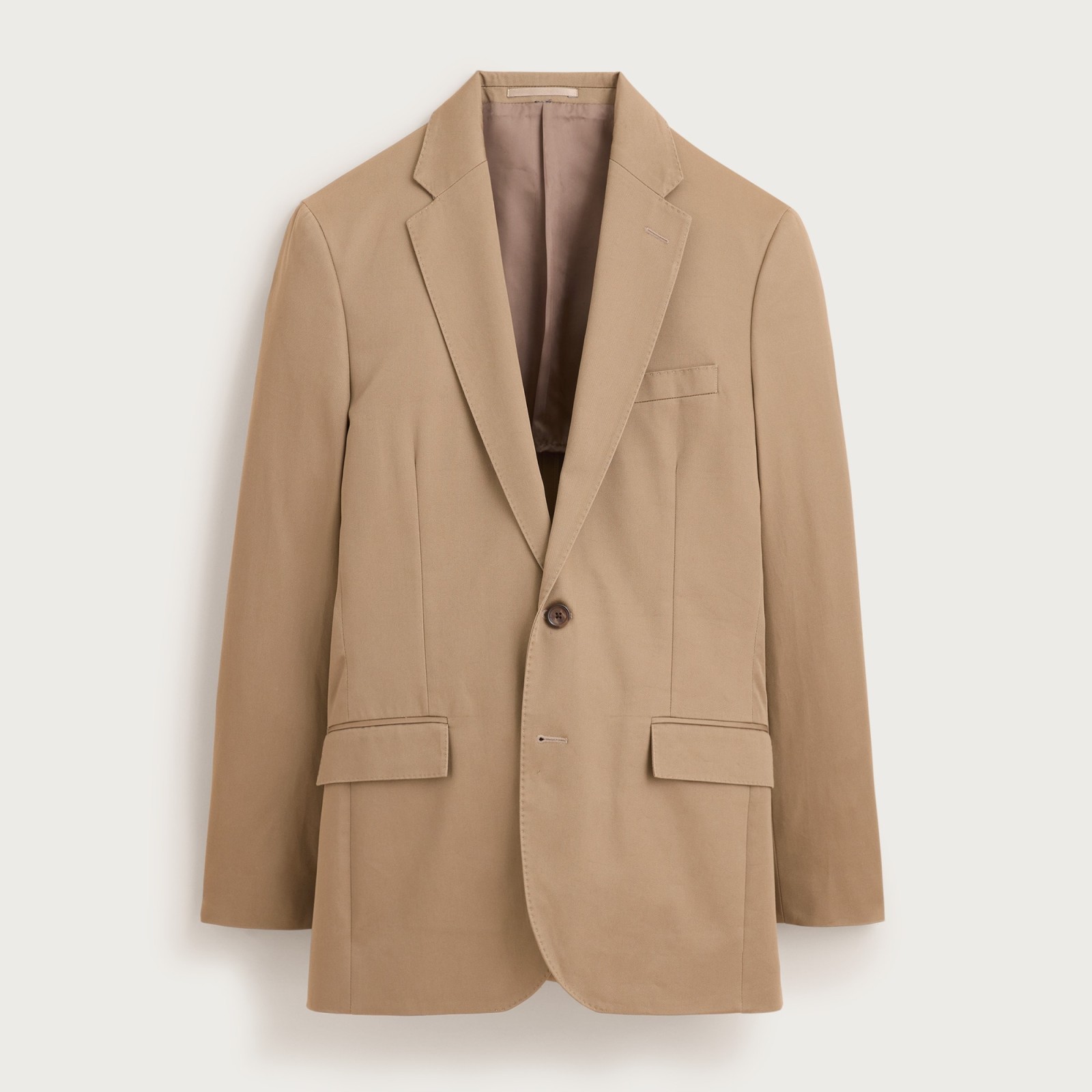 Ludlow Slim-fit suit jacket in Japanese cotton chino