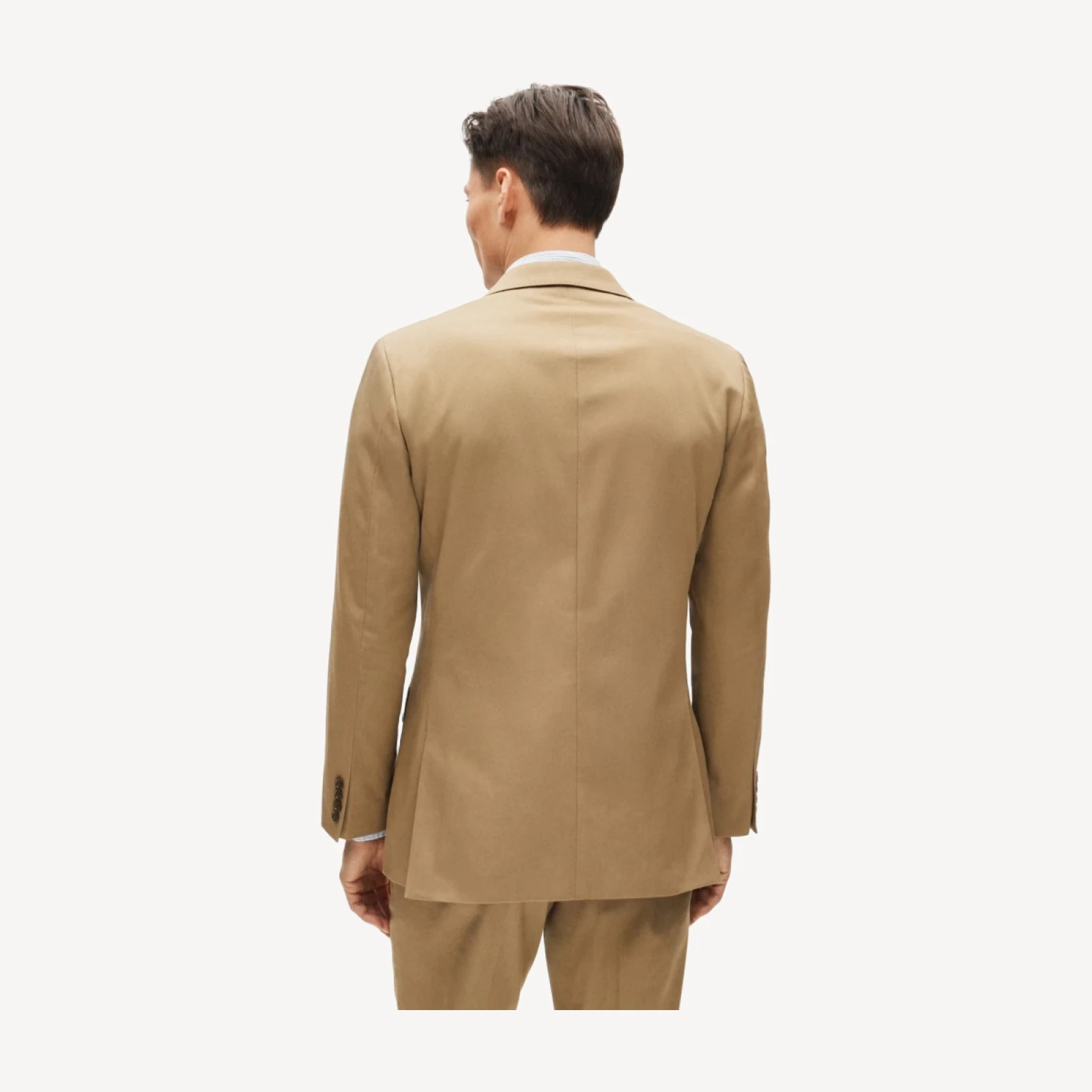 Ludlow Slim-fit suit jacket in Japanese cotton chino