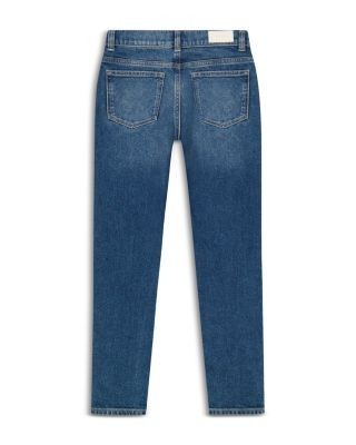 DL1961 Girls' Emie High Rise Straight Jeans in North Beach - Big Kid
