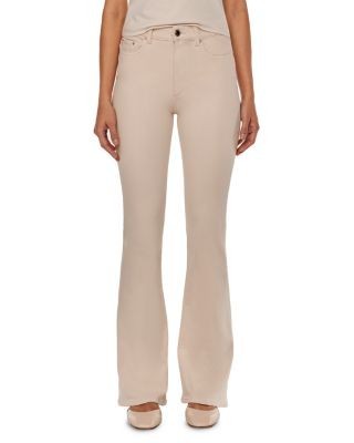 DL1961 Bridget Boot High Rise Instasculpt Jeans in Flax
