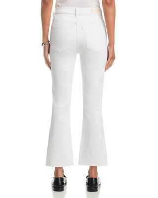 DL1961 Bridget Bootcut High Rise Instasculpt Crop Jeans in White