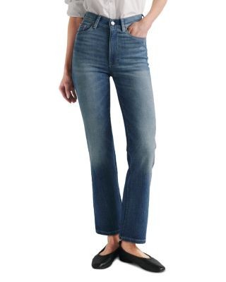 DL1961 Halle Instasculpt High Rise Straight Jeans in Palm Springs Clean