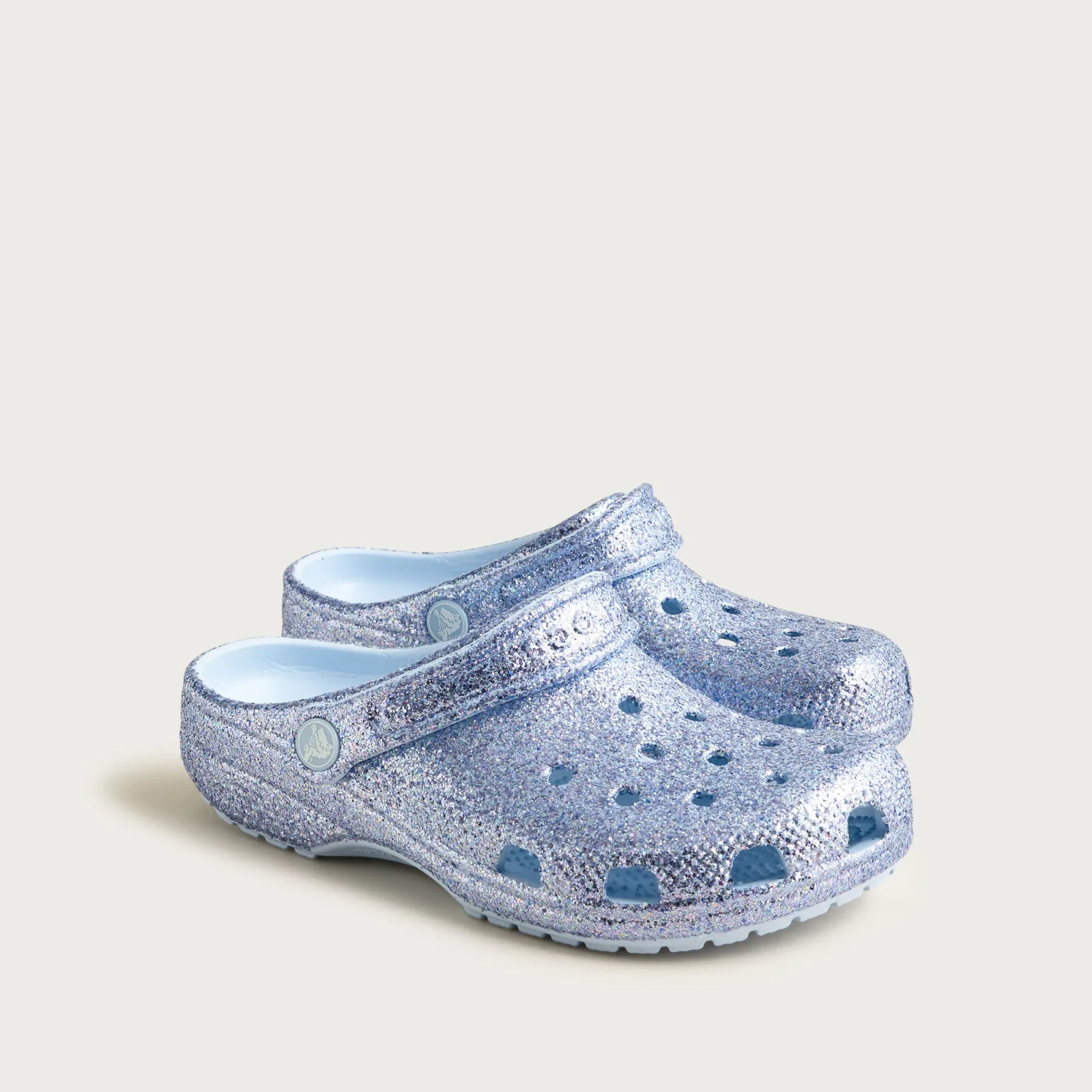 Crocs™ kids' classic chunky glitter clogs