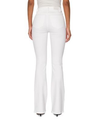 DL1961 Bridget High Rise Instasculpt Bootcut Jeans in White