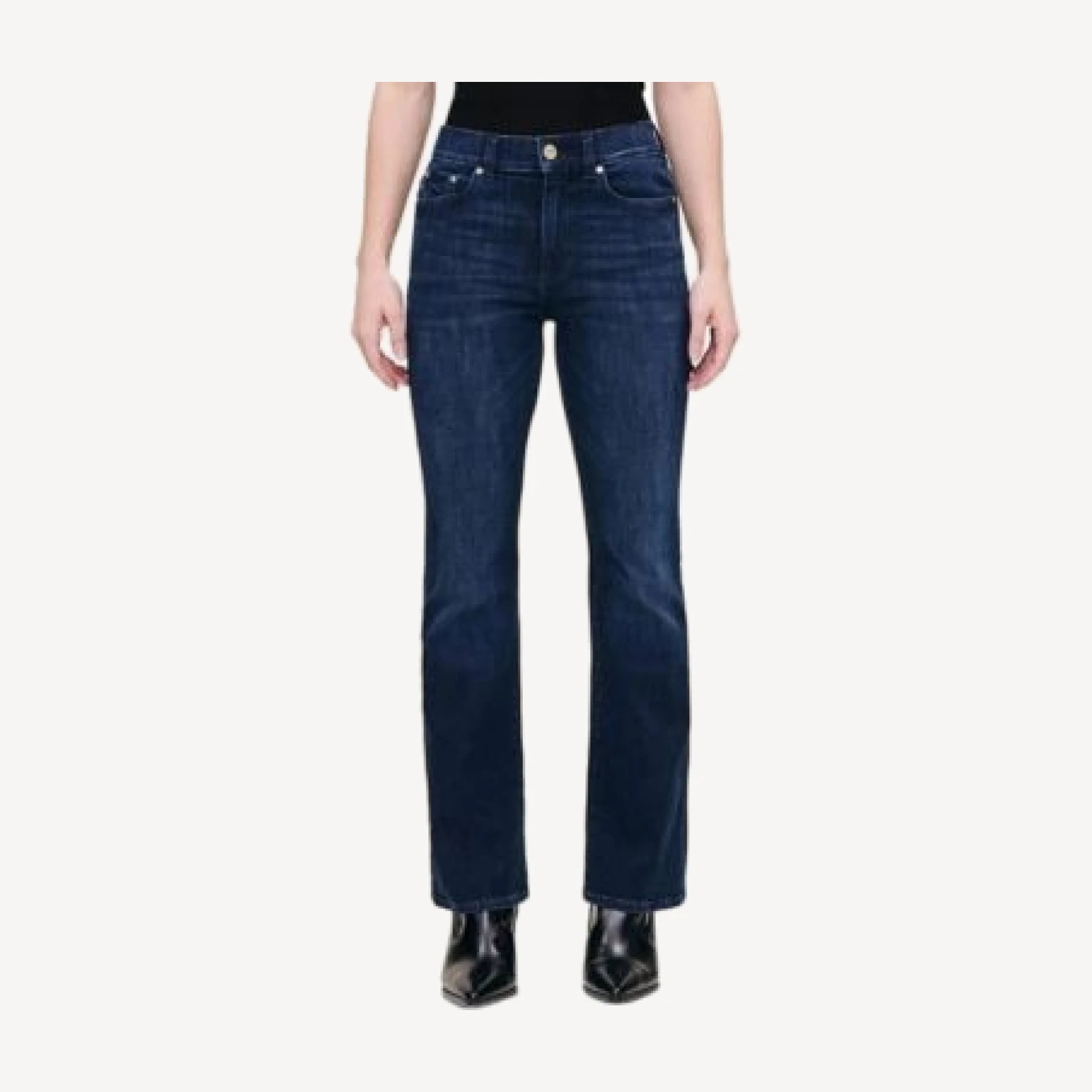 DL1961 Petite Bridget Boot High Rise Instasculpt Jeans in Mediterranean