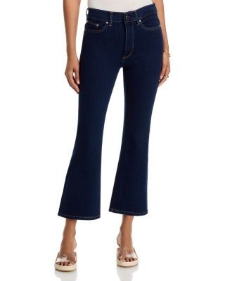 DL1961 Bridget Boot High Rise Instasculpt Crop Jeans in Lunar Sky