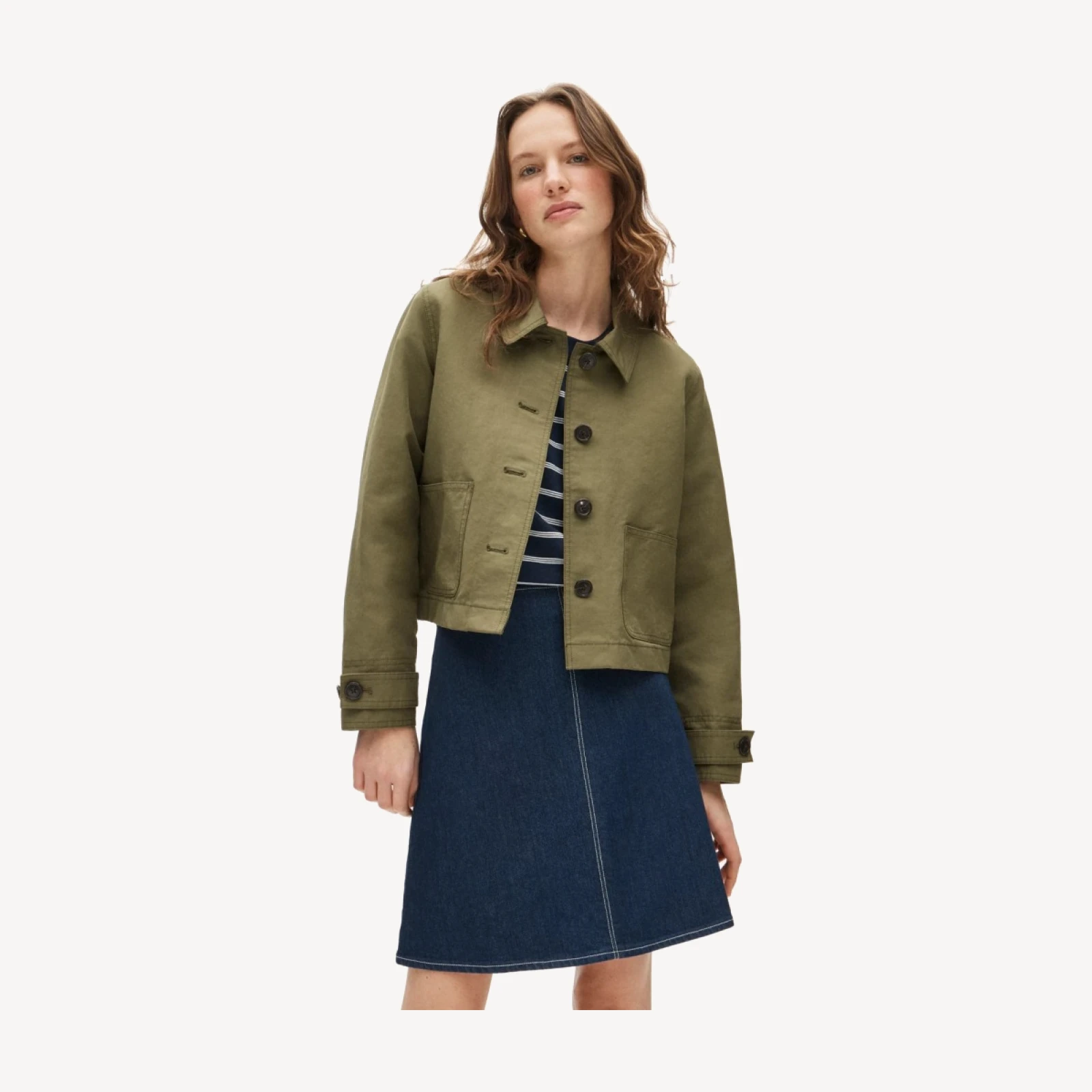 Cropped Barn Jacket™ in chino