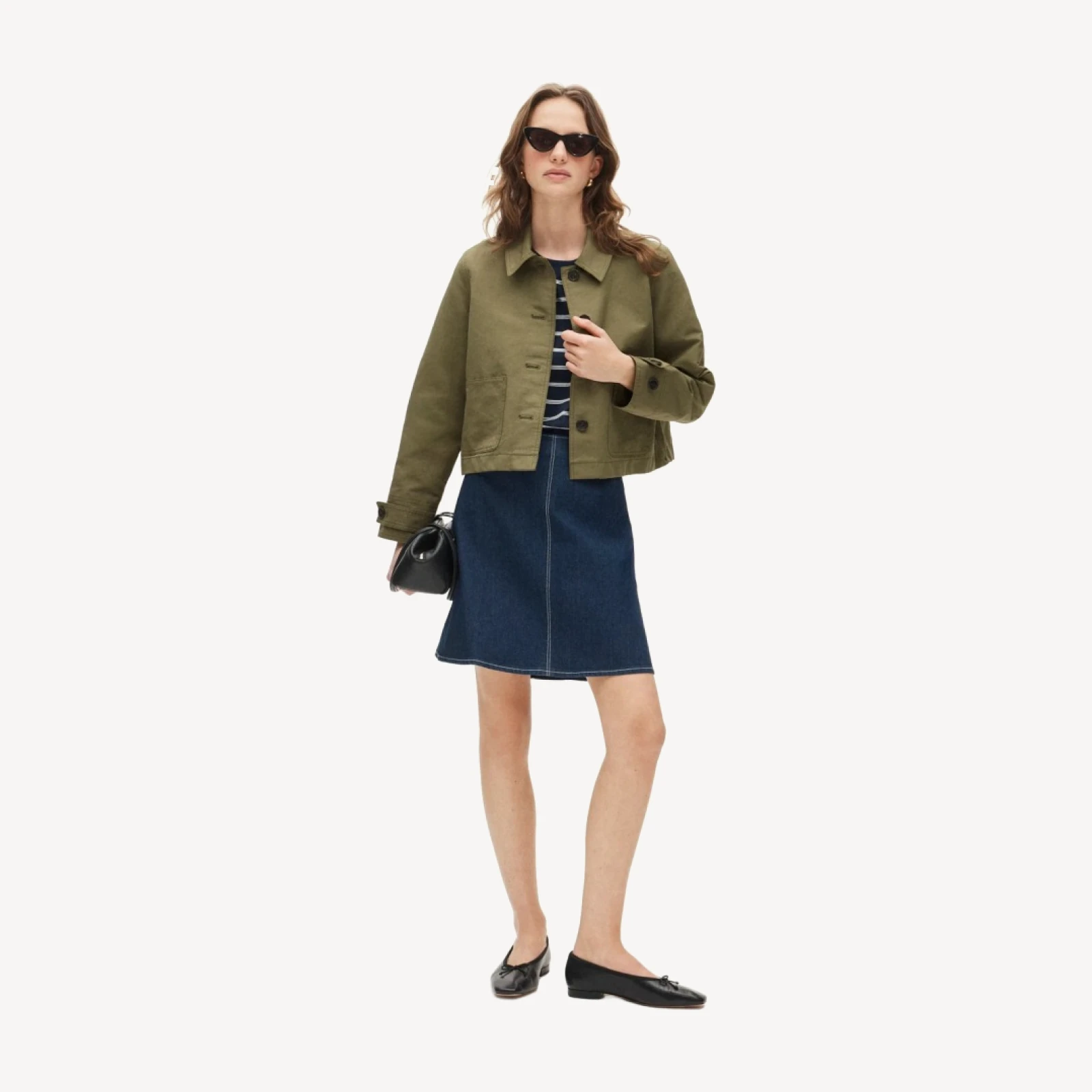 Cropped Barn Jacket™ in chino