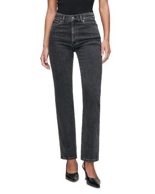DL1961 Halle Straight High Rise Instasculpt Jeans in Nightshade