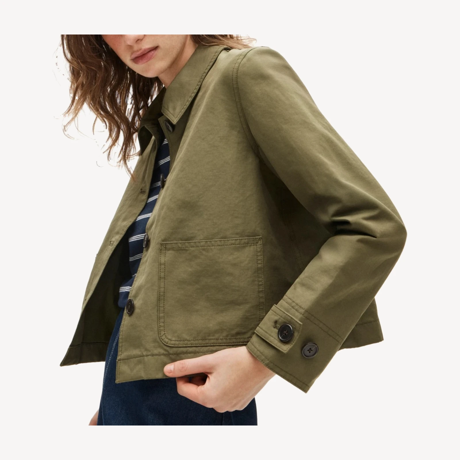 Cropped Barn Jacket™ in chino