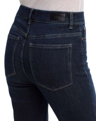 DL1961 Halle Straight High Rise Instasculpt Jeans in Crescent Harbor