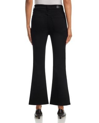 DL1961 Bridget Boot High Rise Instasculpt Crop Jeans in Hail
