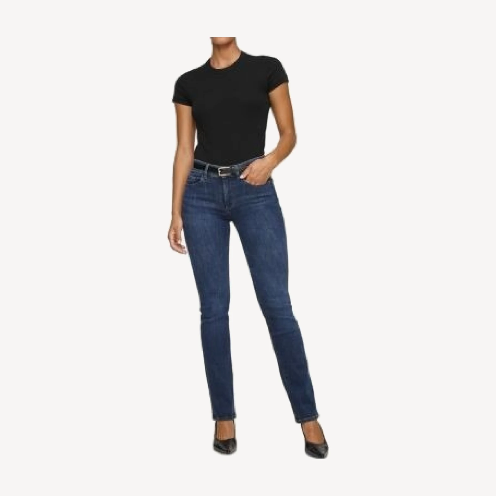 DL1961 Mara Mid Rise Instasculpt Straight Jeans in Eastside