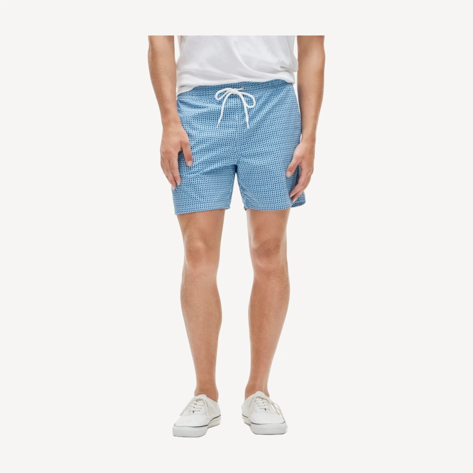 6" stretch swim trunk with ECONYL® nylon