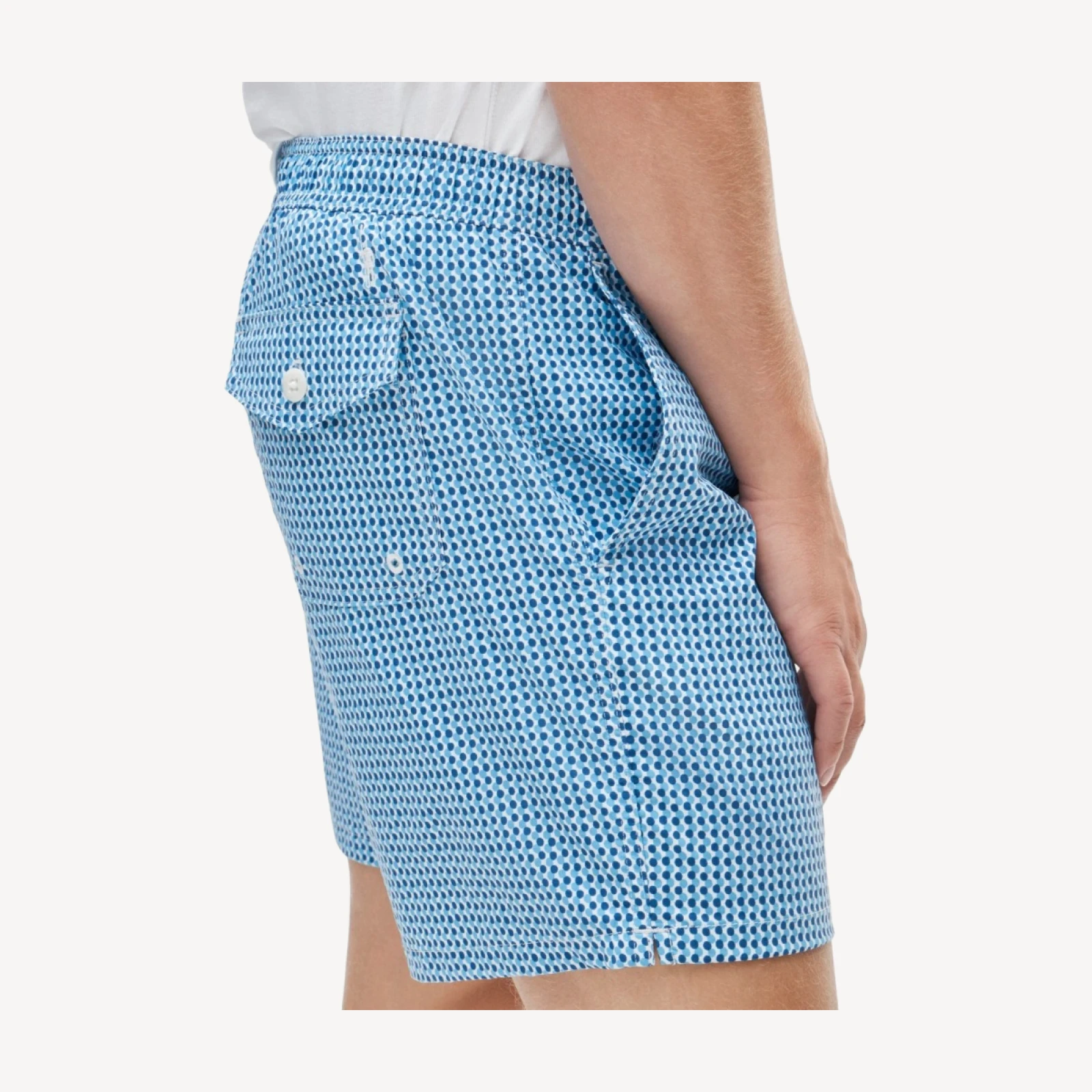 6" stretch swim trunk with ECONYL® nylon
