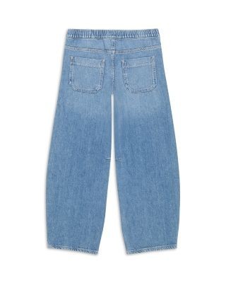 DL1961 Girls' Lilia Barrel Pull On Jeans in Meadow Lake - Little Kid