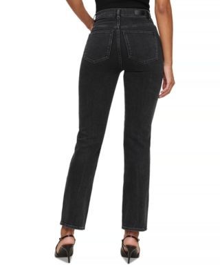 DL1961 Halle Straight High Rise Instasculpt Jeans in Nightshade