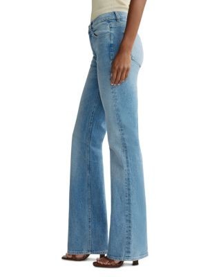 DL1961 Bella Slim Mid Rise Bootcut Jeans in Sky Castle