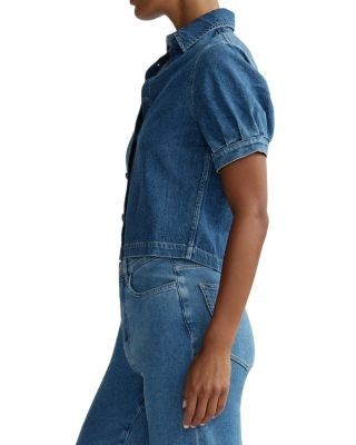 DL1961 Montauk Puffed Sleeve Shirt