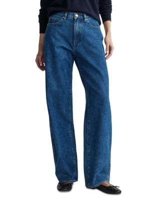 DL1961 Kaylen Soft Curve High Rise Wide Leg Jeans in North Beach